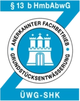 Wir als Firma Super Rooter GmbH haben uns für die Dichtheitsprüfung zertifizieren lassen und sind somit ein anerkannter Fachbetrieb nach dem Hamburgischen Abwassergesetz.